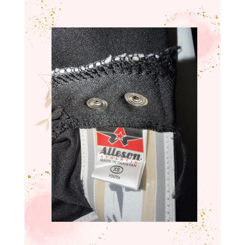 Alleson Athletic‎ Youth XS Baseball Pants Black